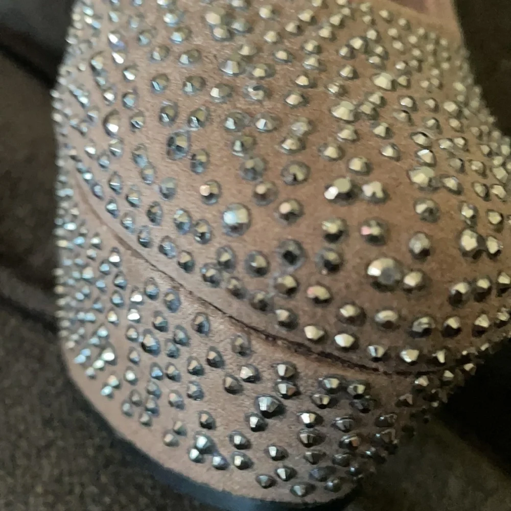 BEAUTIFUL SHOES All Over Studded platform heels-37